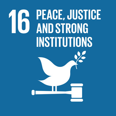 SDG16: Peace, Justice and Strong Institutions+image