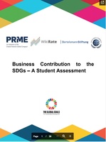 Final Pilot Report: Business Contribution to the SDGs — A Student Assessment+image